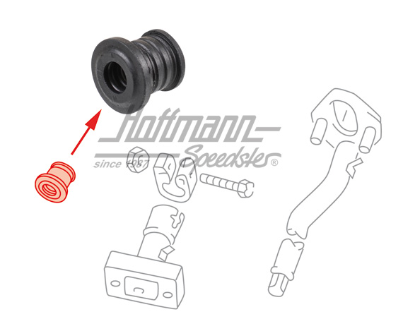 Cuscinetto in gomma, tubo di sterzo/flangia | 803 419 775 B | 330-4318