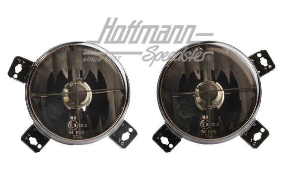Fanale abbagliante, Golf 2 / Cabriolet, nero | HVG203BX | 190-3995