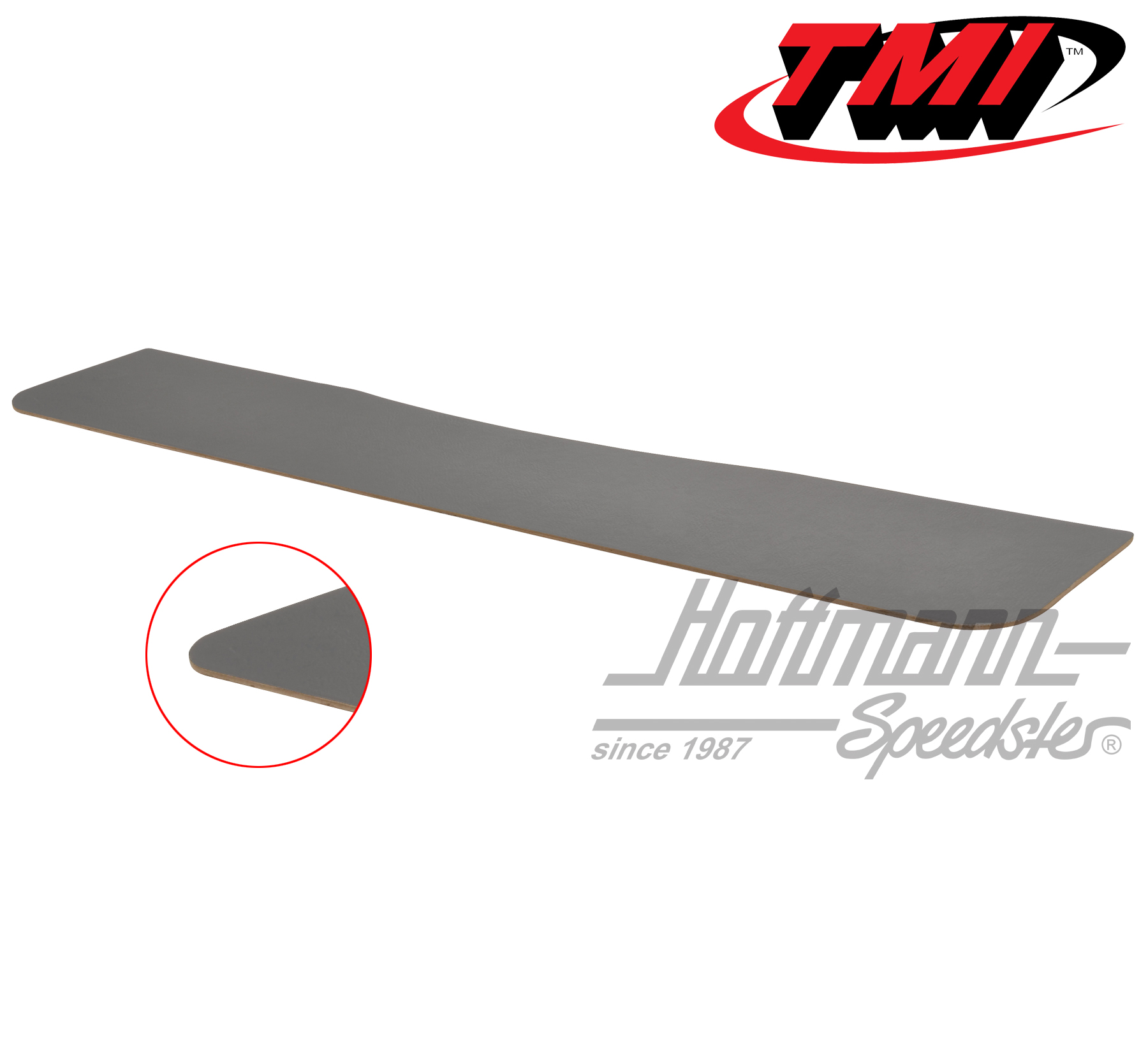 Pannello, schienale panca, superiore, -62, grigio | 10-2139-16 | 098-0714-03