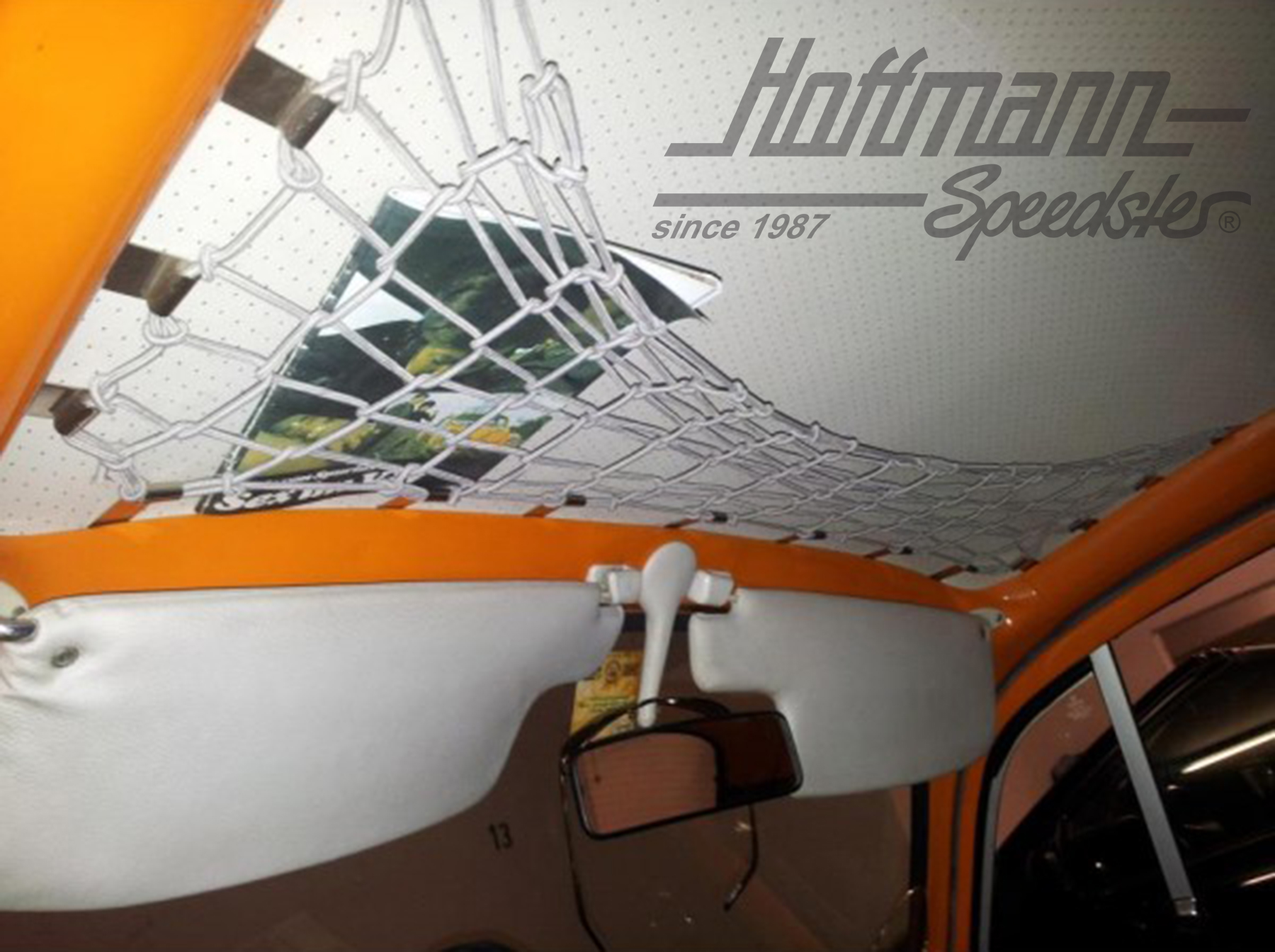 Rete portabagagli, dentro nel cielo, Maggiolino, beige                                              