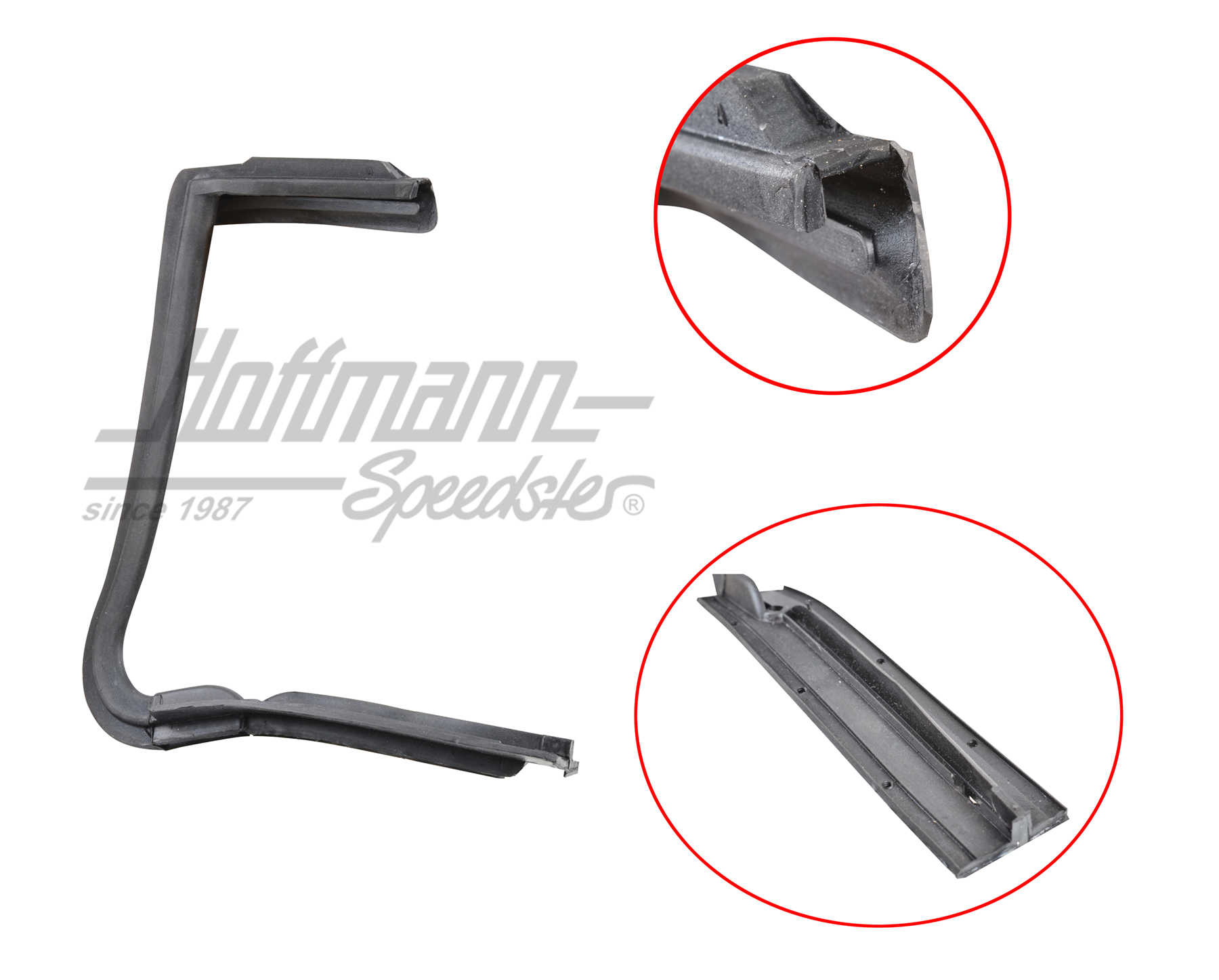 Guarnizione deflettore, 10.52-7.64, sinistra | 151 837 625 | 020-5051