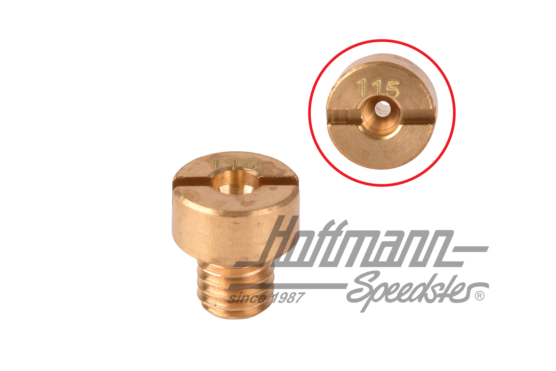 Ugello principale, carburatore, 115 |  | 020-3193-06