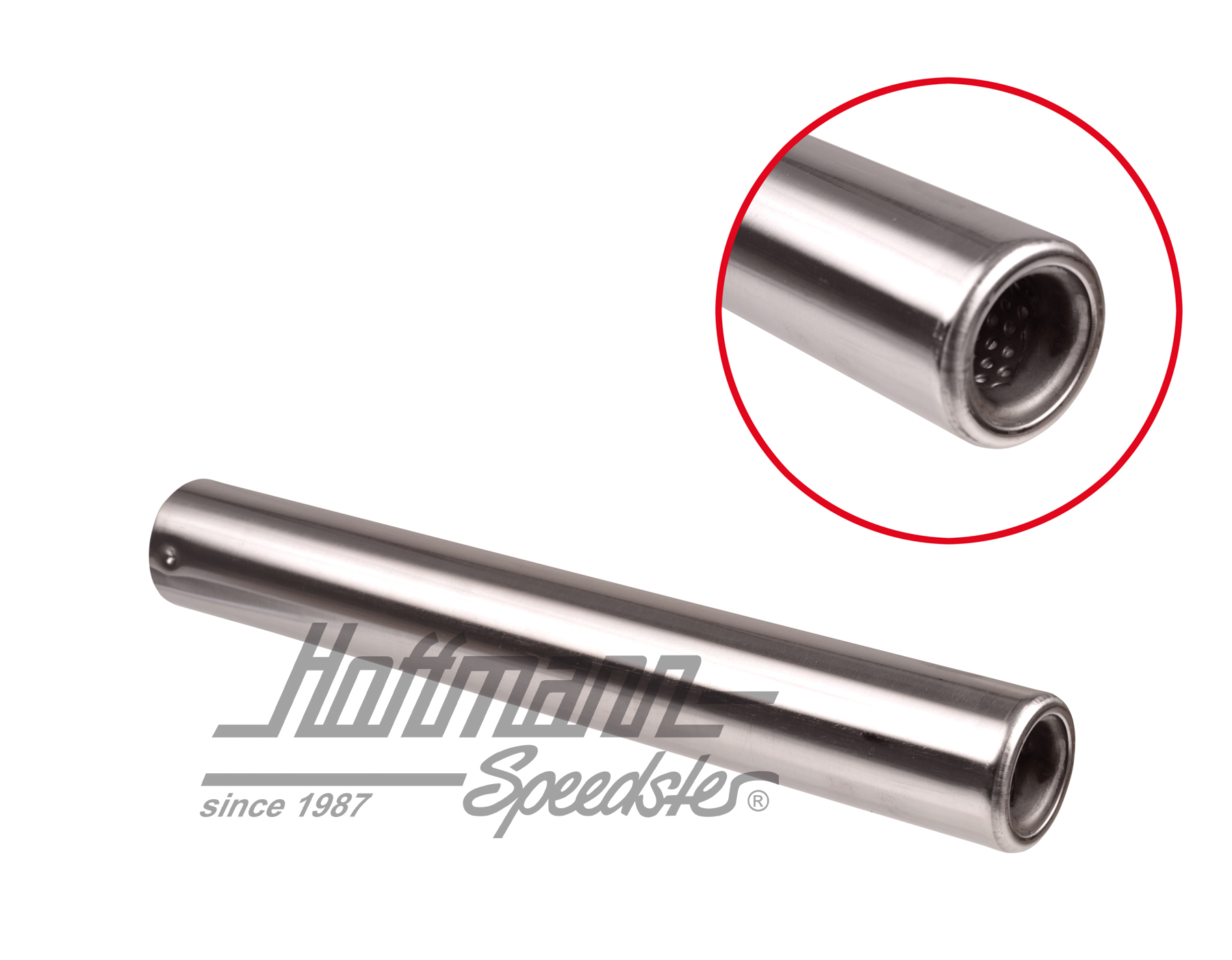 Terminale di scarico, di serie, 265 mm, acciaio inossidabile | 113 251 163 C | 020-3405-05
