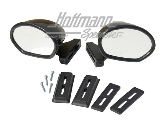 Retrovisore sportivo "California", nero | KT-1256 BK | 045-9227