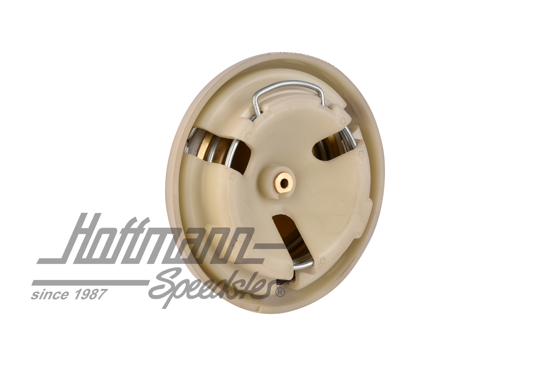 Pulsante clacson, con orologio, Maggiolino/Furgone, grigio                                          