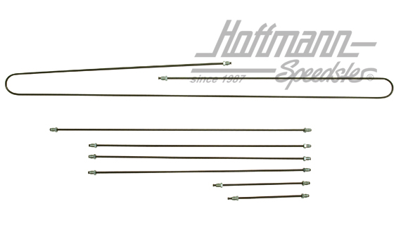 Set condotta del freno, Tipo 181, asse oscillante |  | 080-4030-05