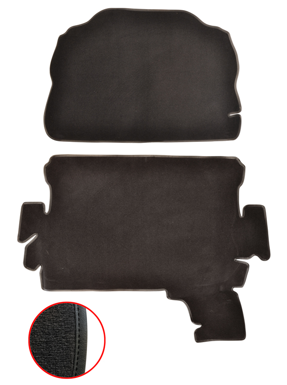 Set tappeti, bagagliaio, 1303, nero |  | 026-6621