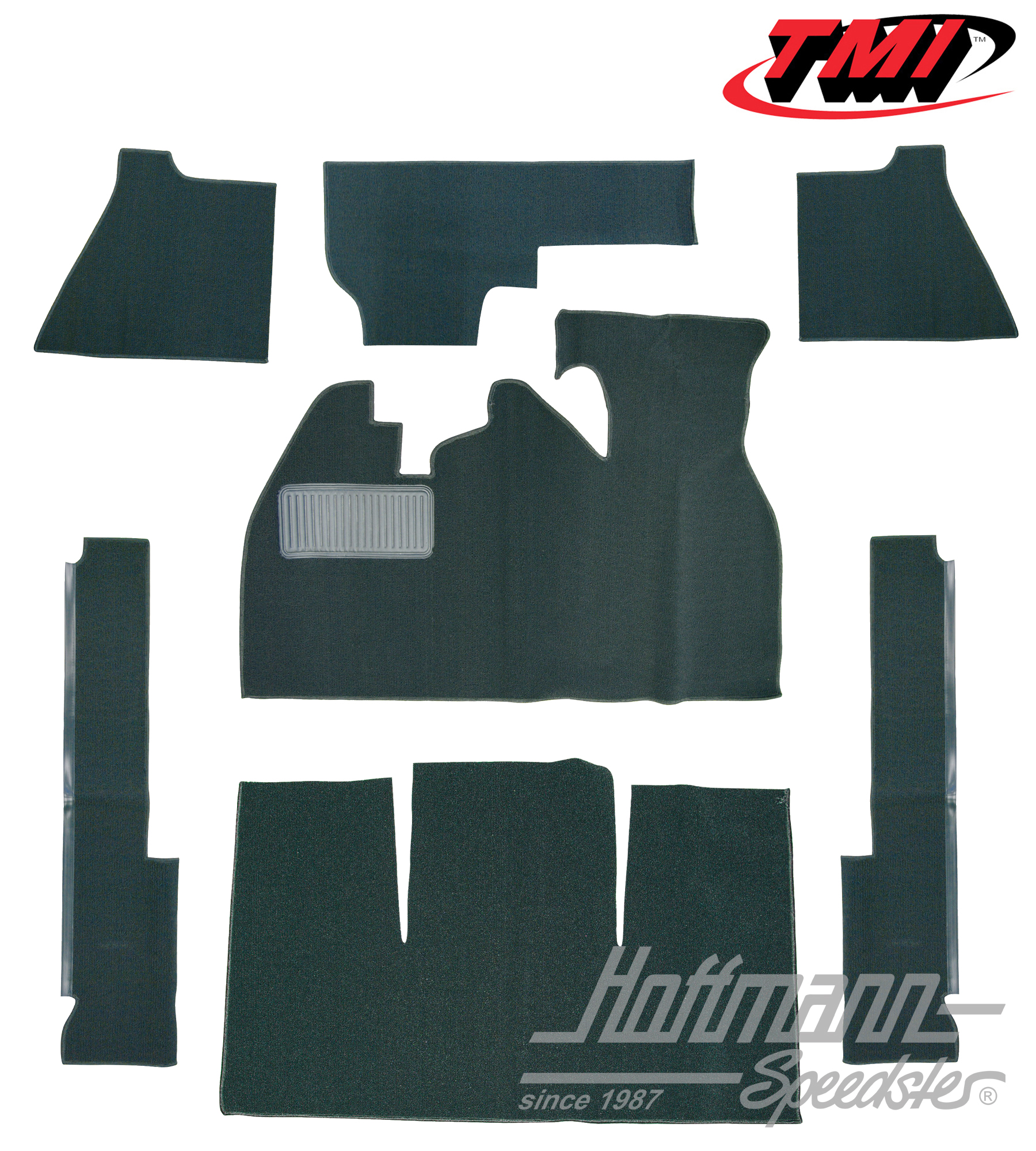 Set tappeti, Berlina, nero, 1302 | 34-F1212-301 | 020-5304