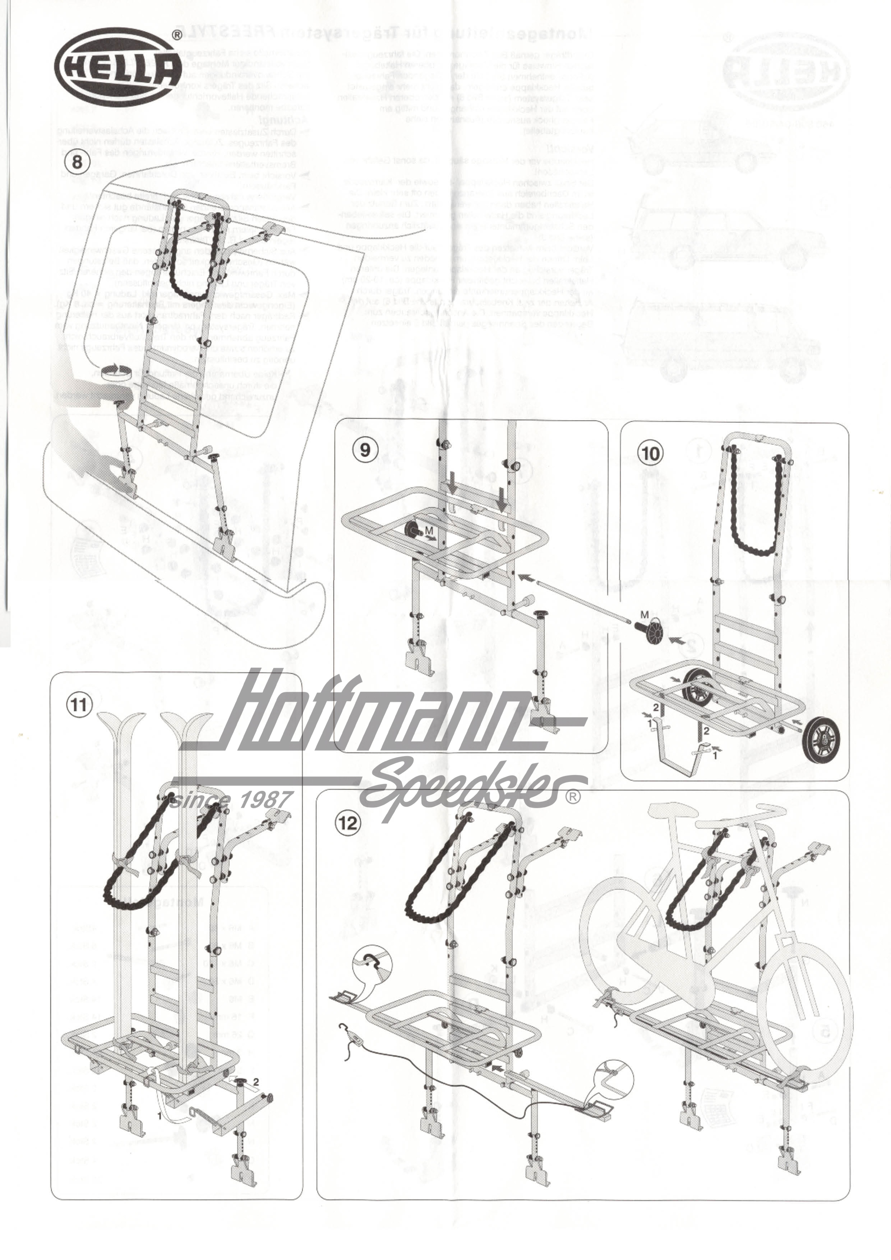 Portapacchi posteriore "Freestyle" PKW (..811) | 8XC 007 703 811 | 200-5807