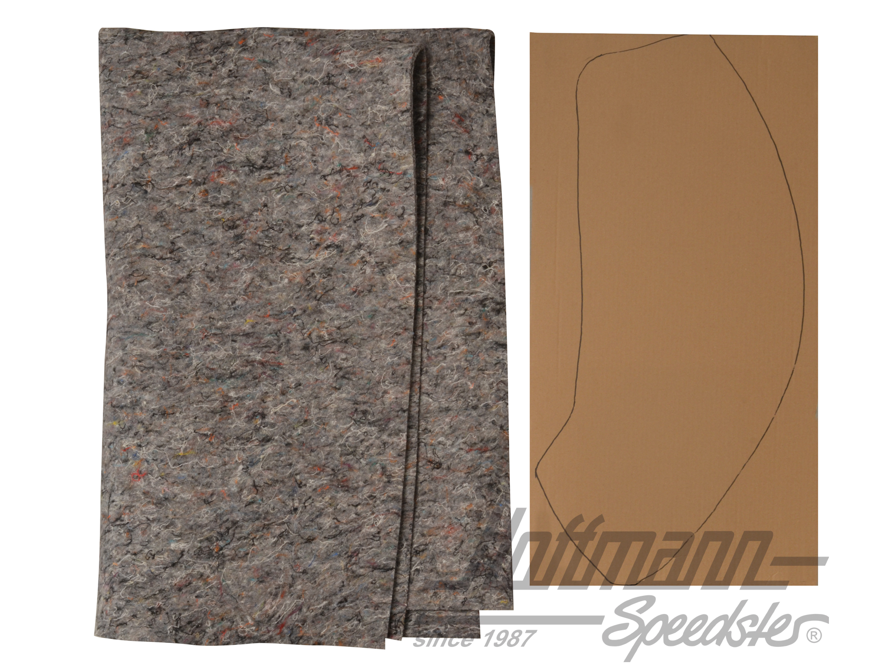 Isolamento, pannello del vano portaoggetti posteriore, 8.55- | 113 863 891 | 020-5439