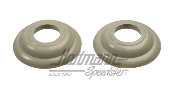 Rosette sotto maniglia apriporta /manovella alzacrist., nere | 113 837 235 GY | 020-2382-05