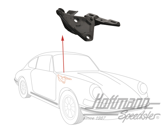 Cerniera cofano, anteriore, 65-98, destra                                                           