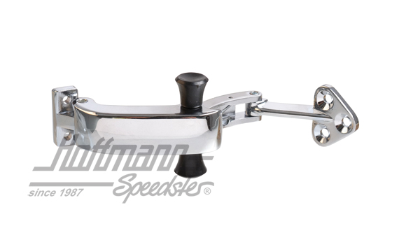 Regolatore, finestra laterale, cromato/nero | 221 847 081 D Black | 089-4580-27