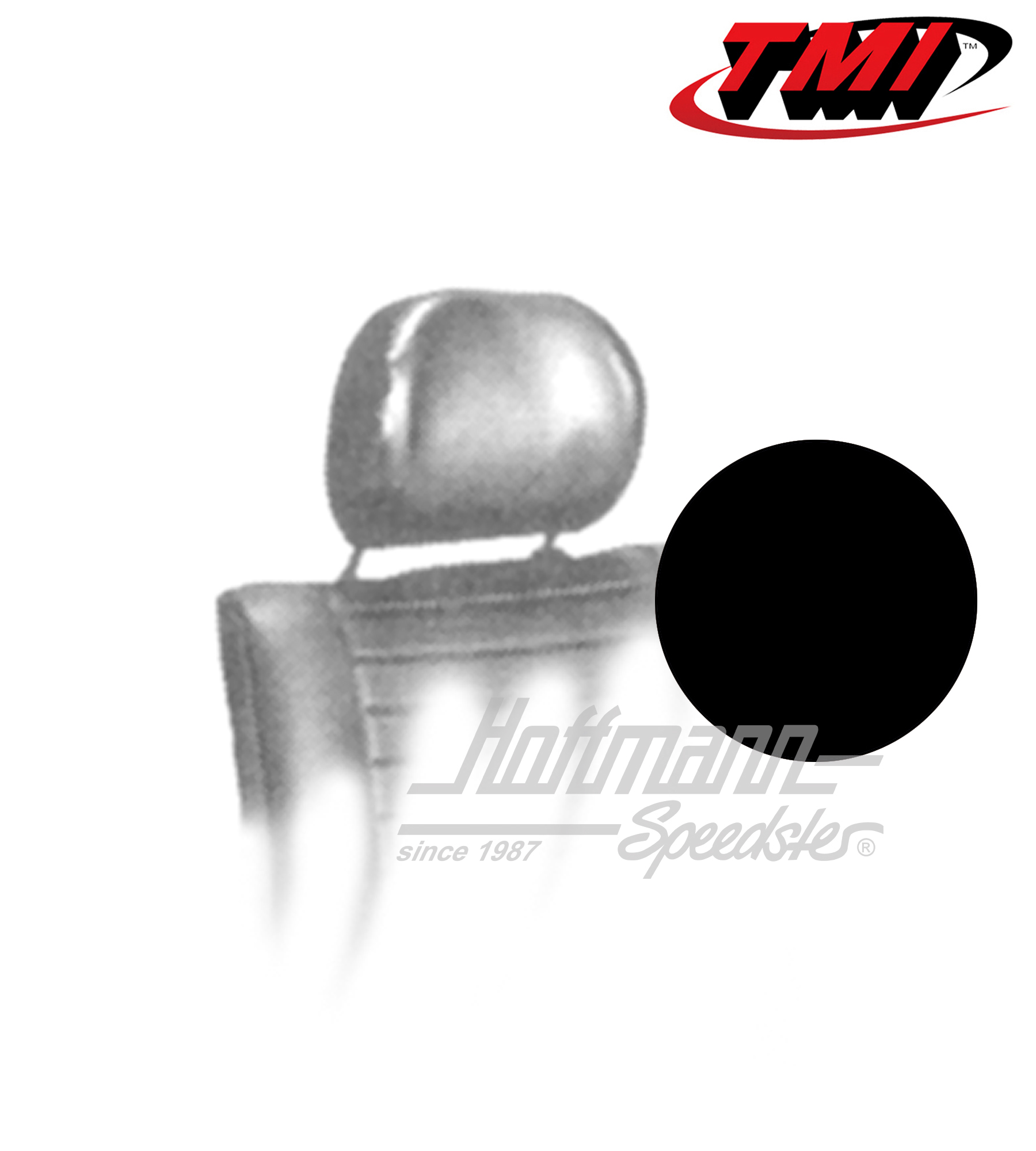 Copri poggiateste, 8.75-, nero | 43-1010-11 | 055-7040