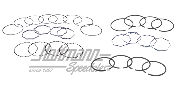 Anelli del pistone, 83.50mm, 1500, per 4 pistoni | 311 198 263 A | 010-0524-30