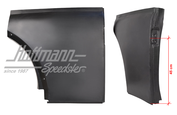 Lamiera laterale, corto, 66-, posteriore destra | 111 809 082 B | 050-2162-02