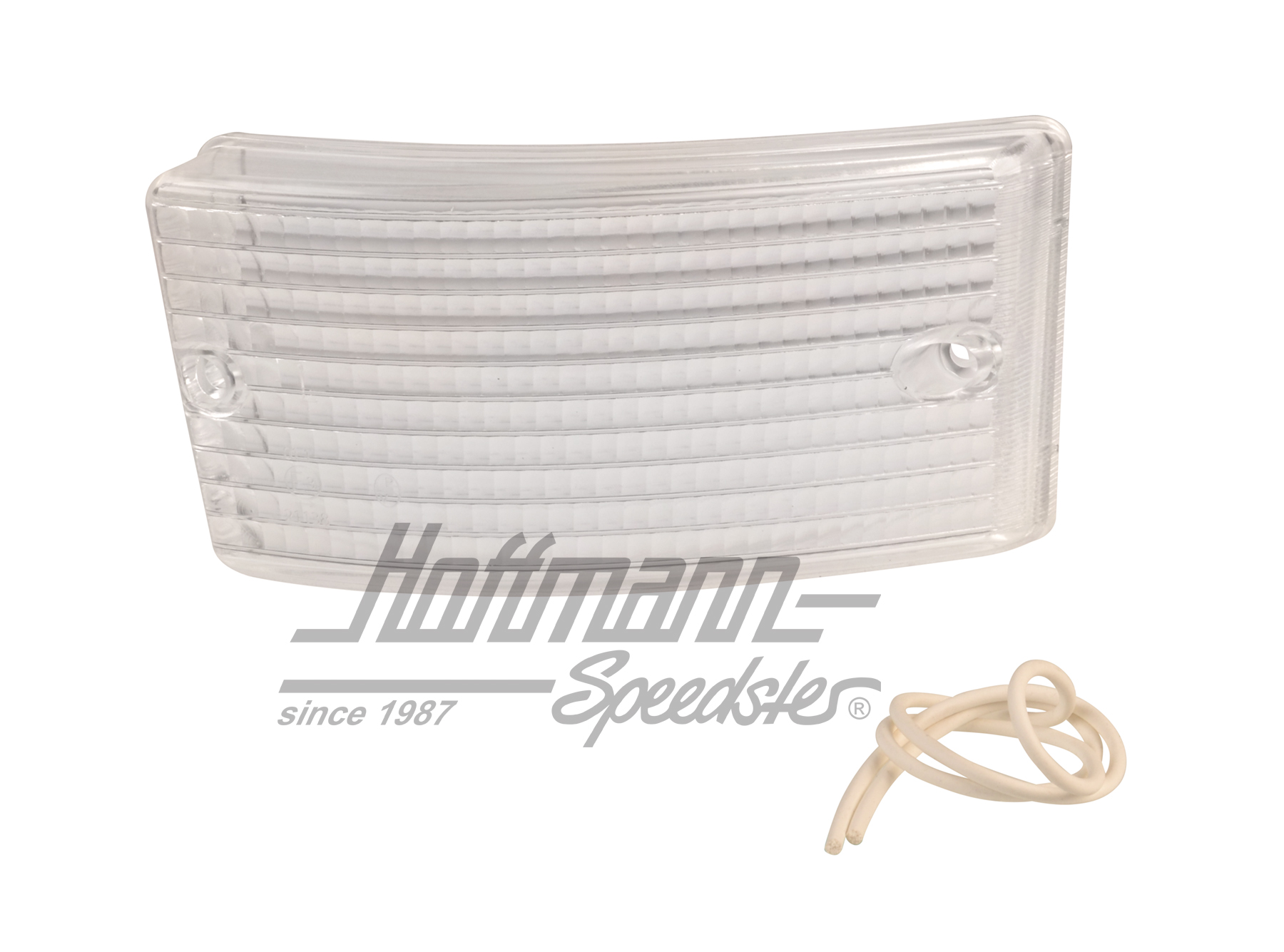 Vetro lampeggiatore, 924/944, bianco, sinistra
                                                    