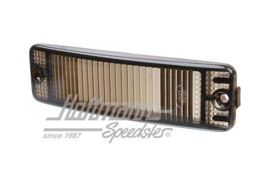 Vetro di lampeggiatore, curvo, nero | 111 953 141 B | 020-4460-25