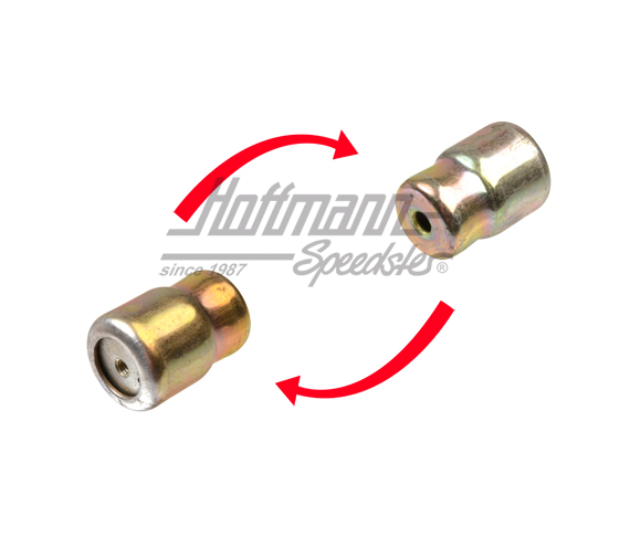 Boccola, leveraggio di commando del gas
, 356/911, posteriore | 911 423 081 02 | 505-2850