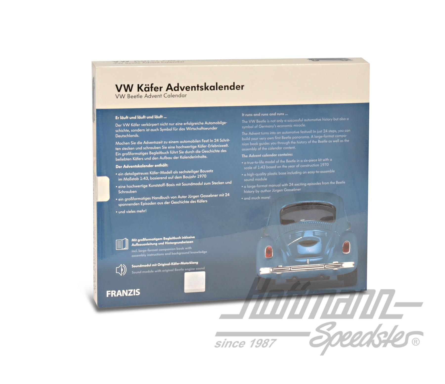 Calendario dell'Avvento, con Maggiolino                                                             