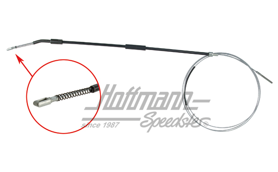 Cavo del freno a mano, Furgone T1, 60-63, 3460 mm | 211 609 701 E | 089-2688-19