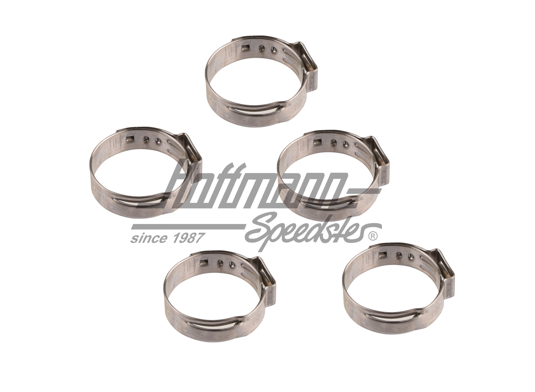 Fascette a un orecchio, regolabile, 19.4-22.6mm                                                     