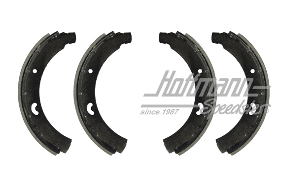 Set di ganasce del freno, anteriore, Furgone T1, 55-63 | 211 609 237 B | 089-2842