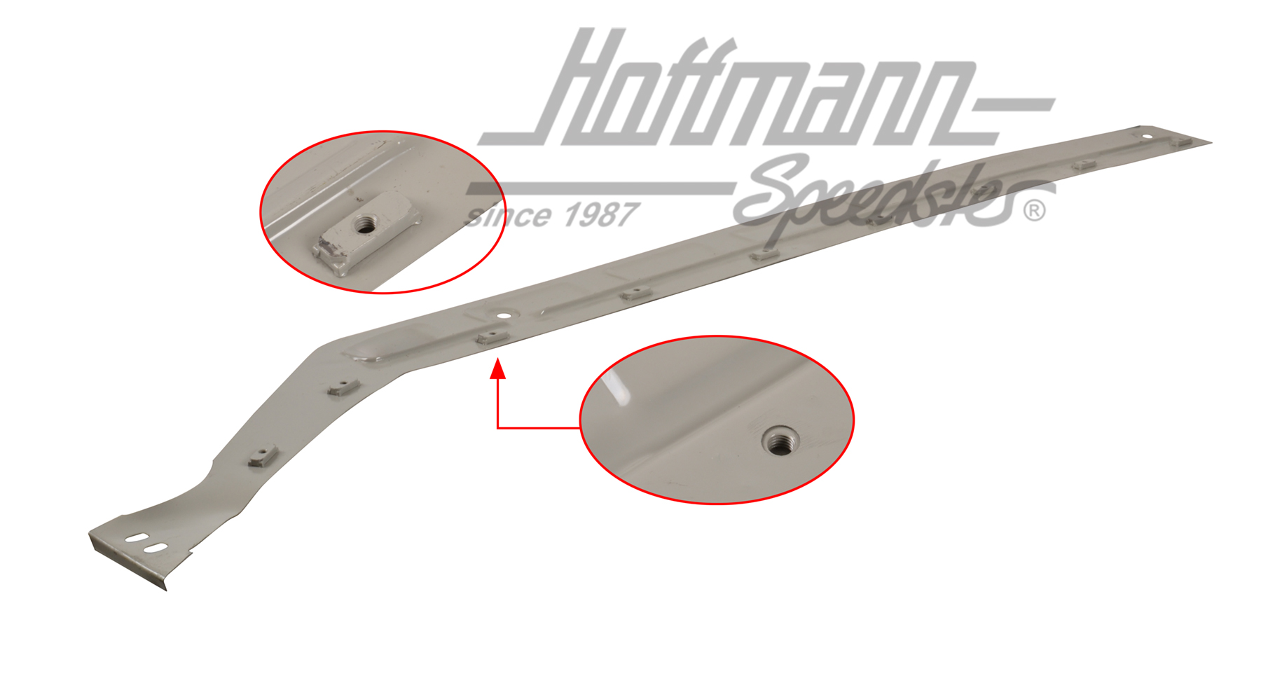 Fondo condotto aria calda, -70, destra, Qualità Superiore | 111 801 172 C | 050-1459-02