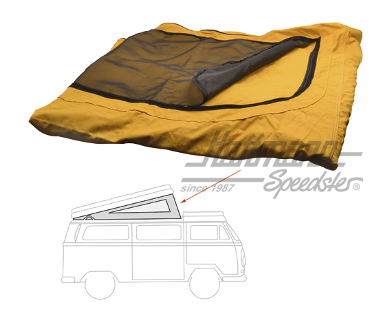 Pop top, Westfalia, Furgone T1, 73-79, giallo | 231-203-YL | 090-5040-20