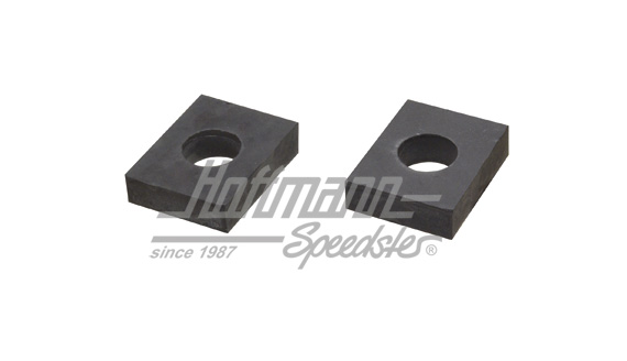 Supporti assale anteriore, gomma, inferiore, 10mm                                                   