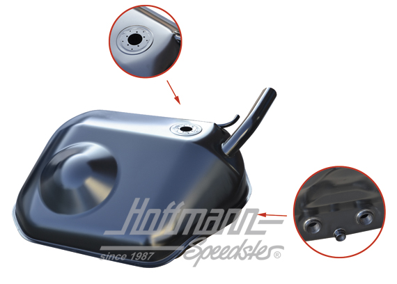 Serbatoio, 100 L, Porsche 911/912, 65-73/74-89 | 901 201 010 30 | 530-2204