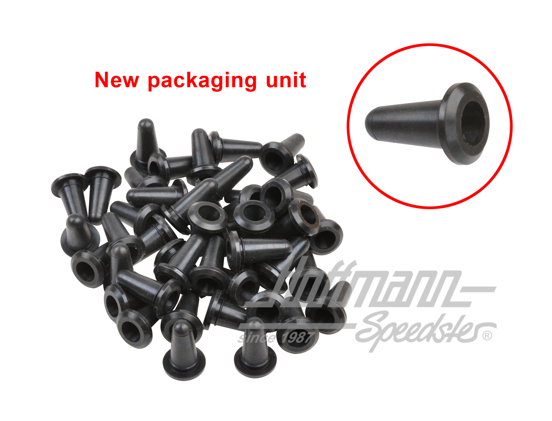 Kit boccole in gomma, rivestimento portiera, T2 | 361 867 425 | 020-0014-10