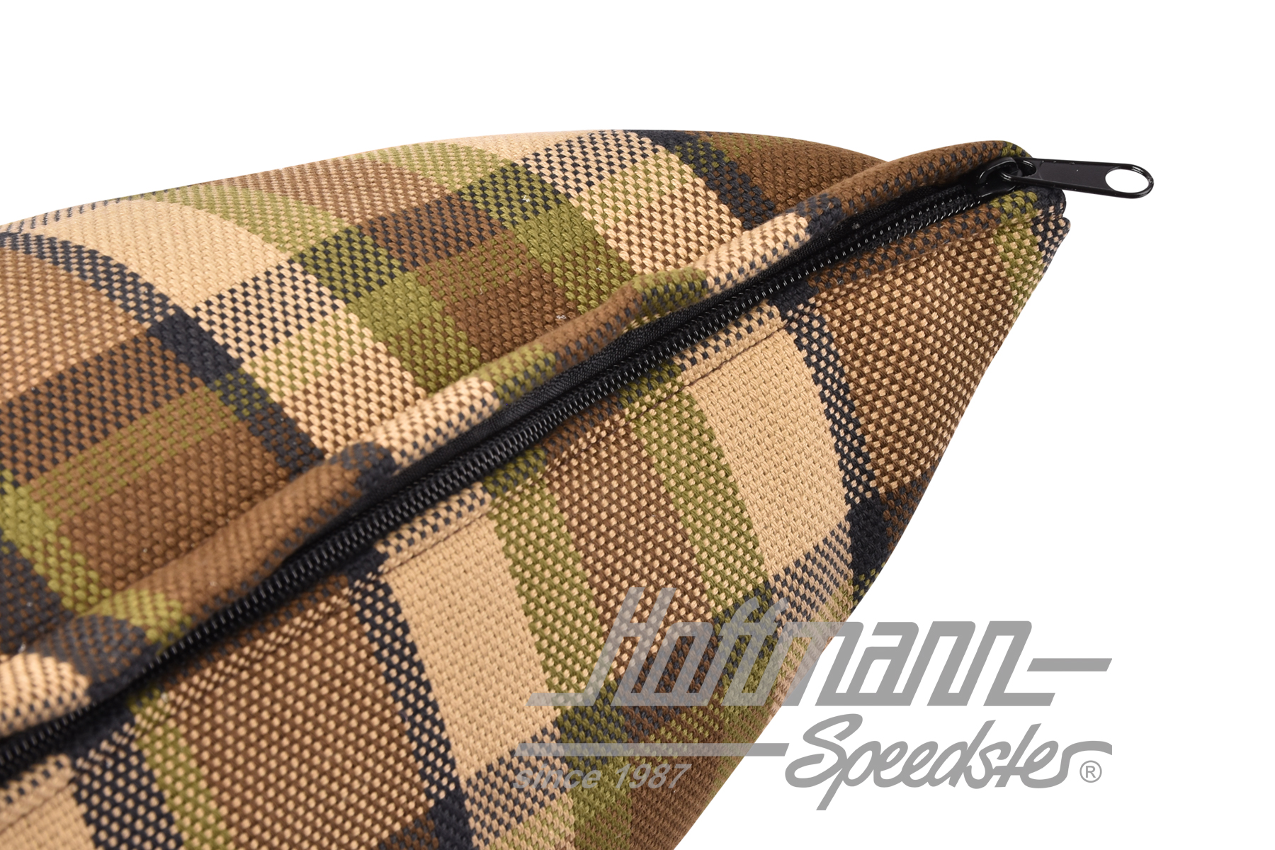 Cuscino, Westfalia, marrone/beige, 39x39cm                                                          