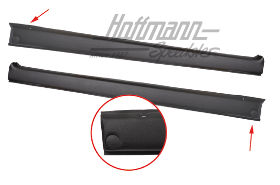 Coperture, balaustra della porta,, Golf 1 Cabriolet | 155 867 219/220 8BM | 180-1948-20