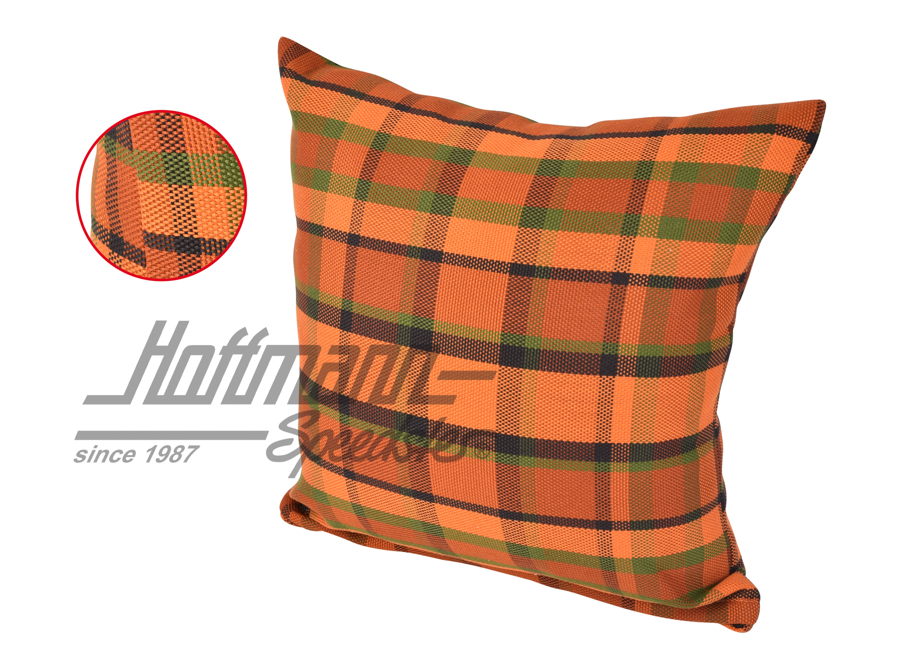 Cuscino, Westfalia, arancione/rosso, 39x39cm |  | 098-1310-63