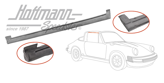 Guarnizione, tetto Targa,  65-69, destra                                                            
