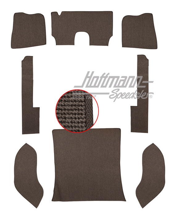 Set tappeti, Berlina, 57-64, filato capello, antracite |  | 026-5023-02