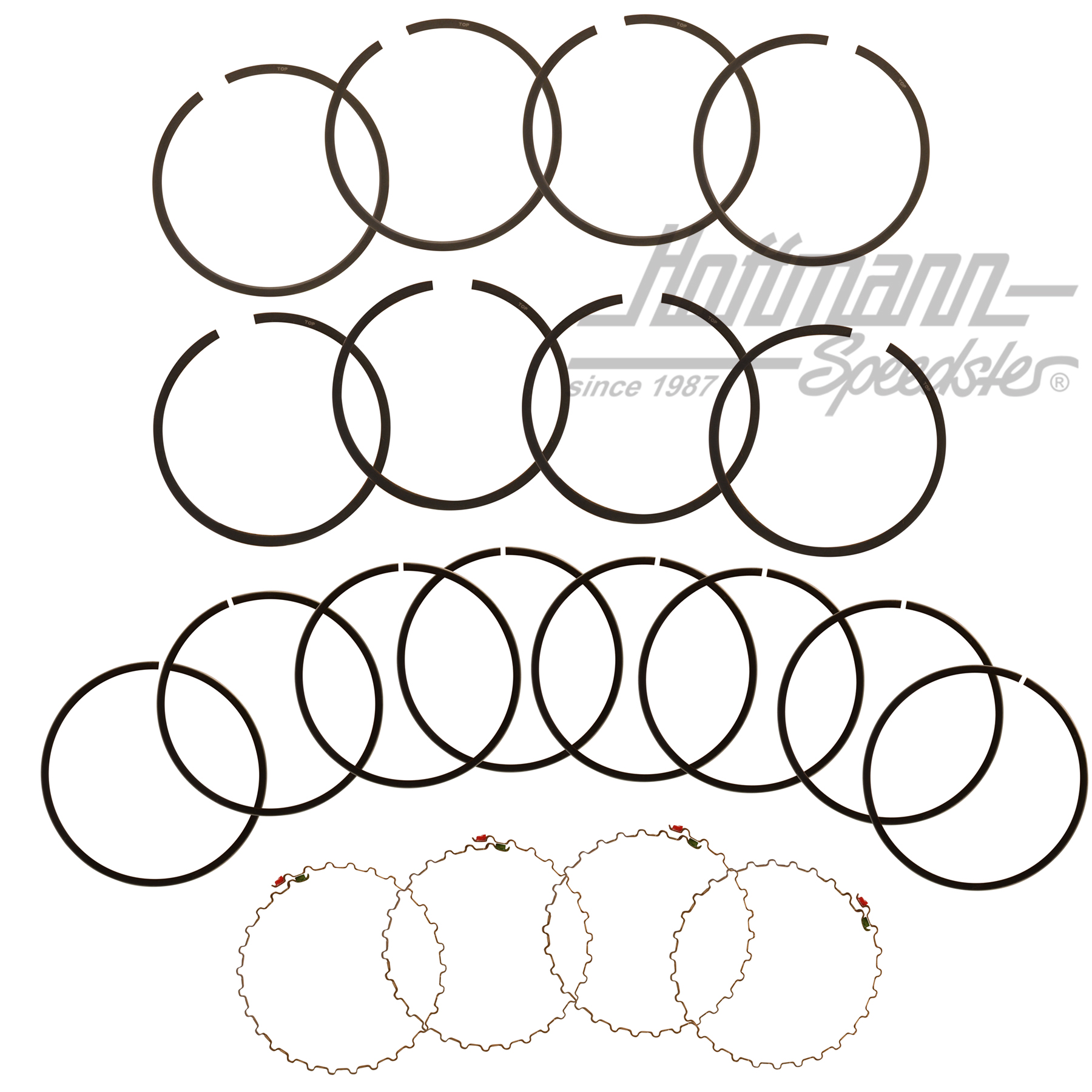 Anelli del pistone 87 mm per 4 pistoni | 311 198 169  87mm | 010-0526-10