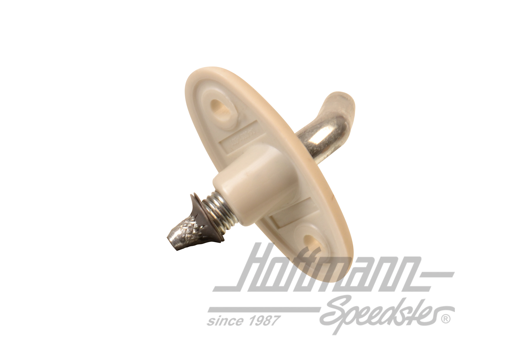 Supporto, alette parasole, 64-74, sinistra, bianco                                                  