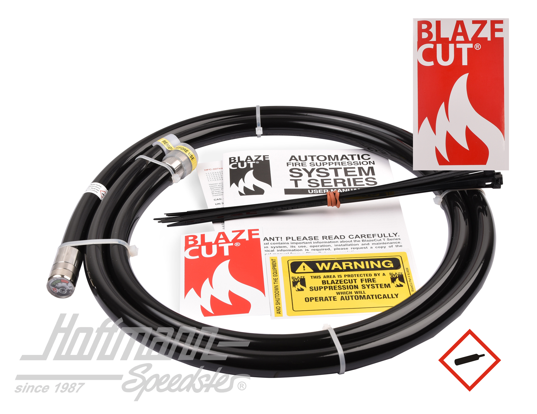 Sistema antincendio, BLAZECUT, 2 metri                                                              