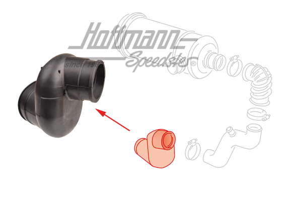 Collettore di aspirazione, Furgone T3, T-Diesel, sotto | 068 129 627 R | 308-6030