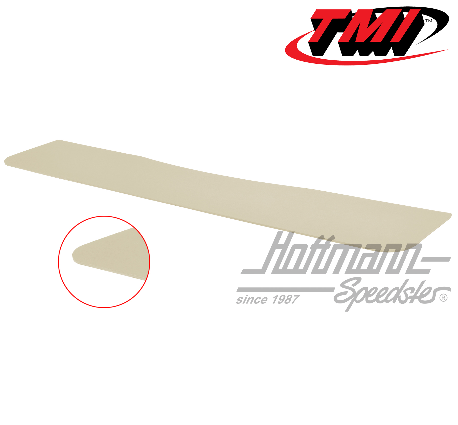 Pannello, schienale panca, superiore, -62, bianco antico | 10-2139-15 | 098-0714-04