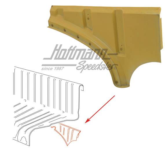 Lamiera di fronte, angolo, 8.57-7.65, sinistra | 111 813 151 B | 050-1378-01