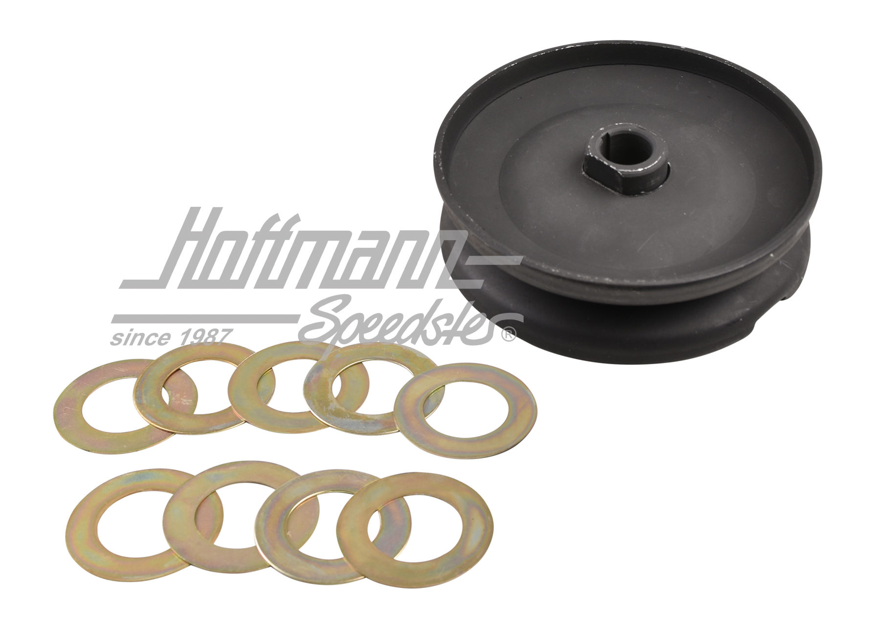 Set di pulegge alternatore, 12V, nero | 043 903 109 Satz | 010-1158-10