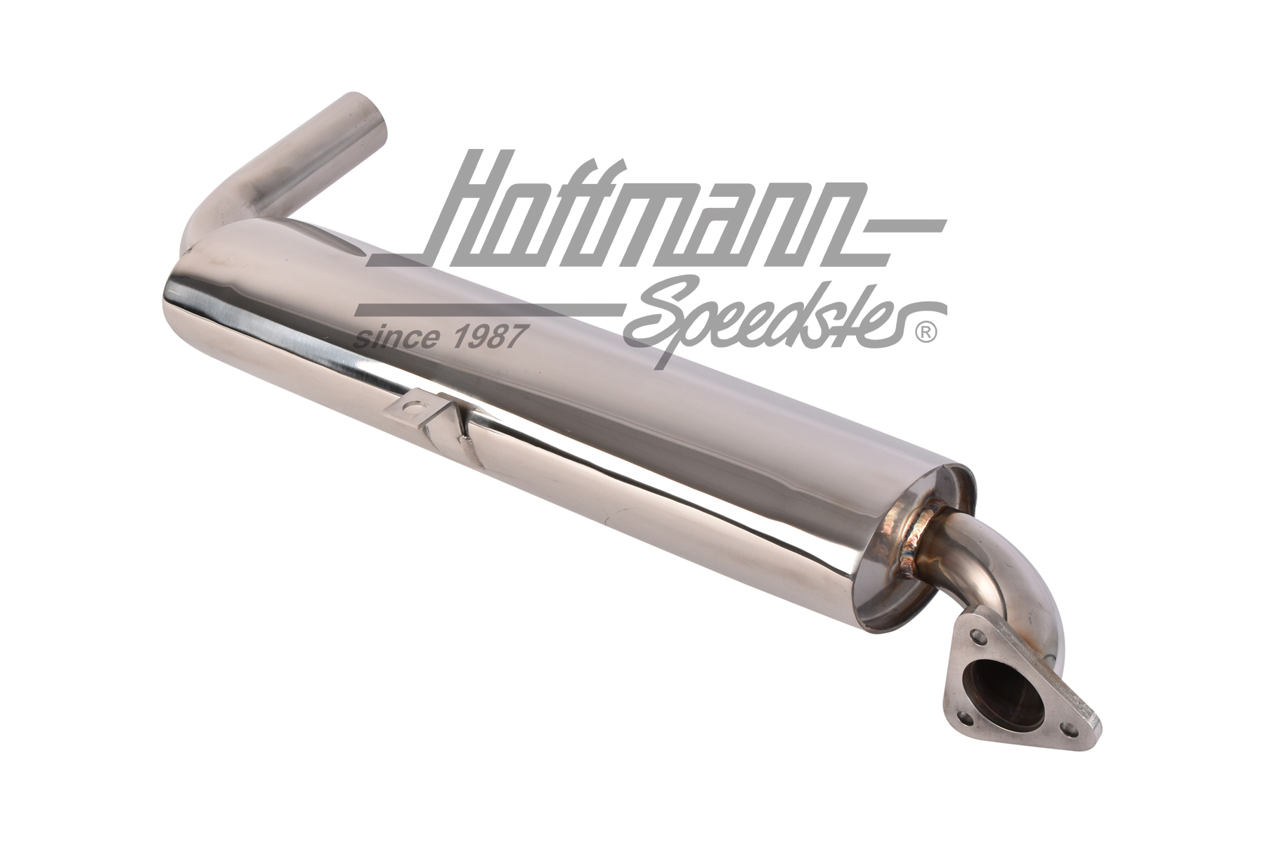 Silenziatore di scarico singolo, acciaio inossidabile
, Furgone T1/T2                              