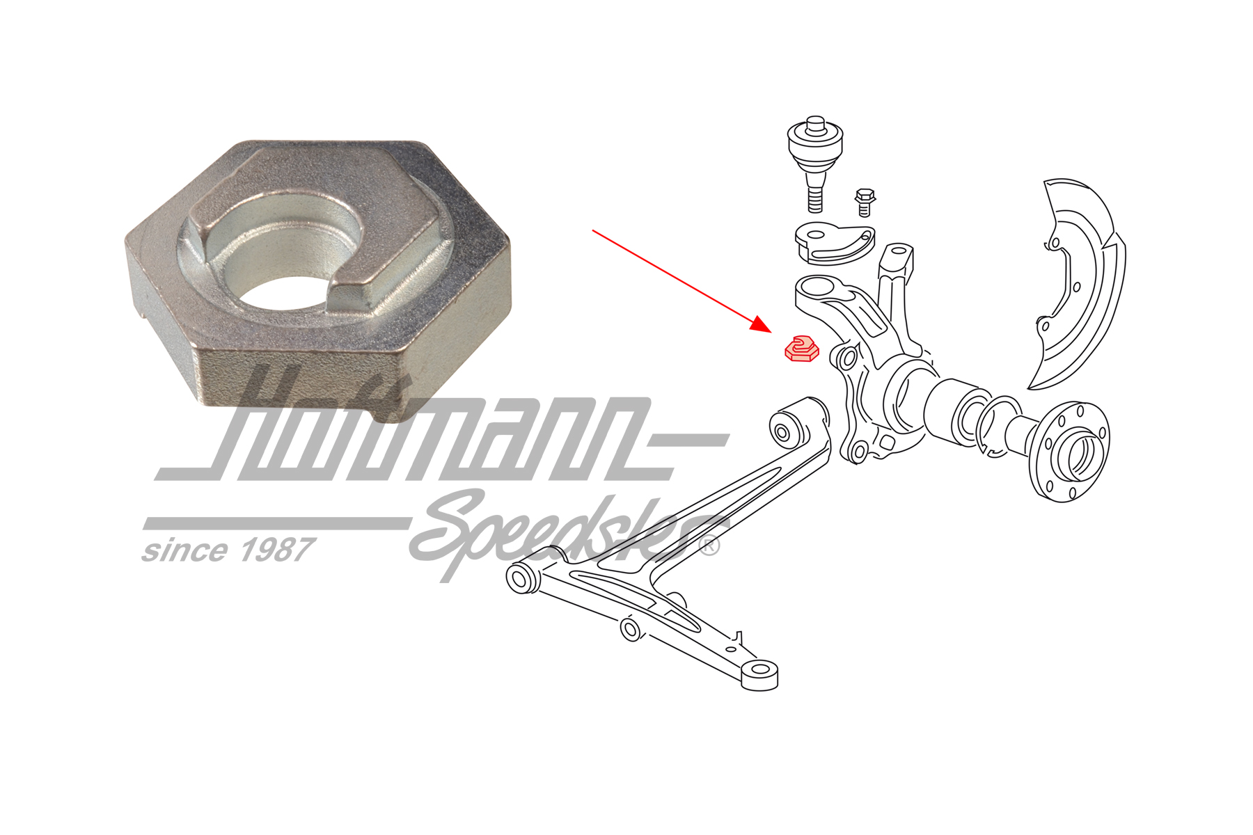 Eccentrico di regolazione, fusello ad asse
, Furgone T4 | 701 407 137 | 404-0513