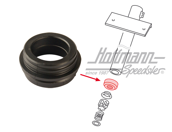 Supporto, tubo rivestito, Furgone T3 | 251 419 579 B | 330-4370