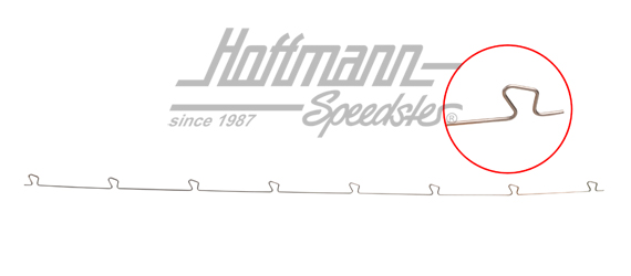 Clip, guarnizione pozzetto interno
, 67-79 | 211 837 477 | 090-6154-30