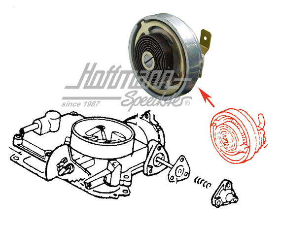 Dispositivo di avviamento automatico, 30/31/34 PICT, 8.67- | 113 129 191 G | 020-1310