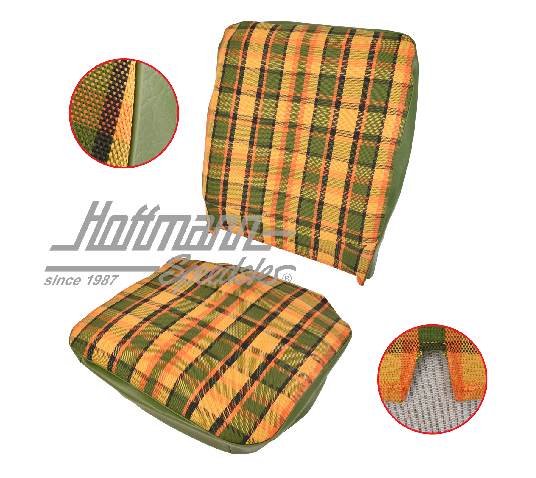 Coprisedile, Westfalia, giallo/arancione/verde, 68-74 |  | 098-1305-59